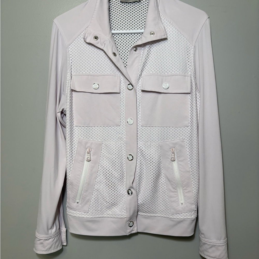 Brand New White Anatomie Women's Mesh Panel Jacket